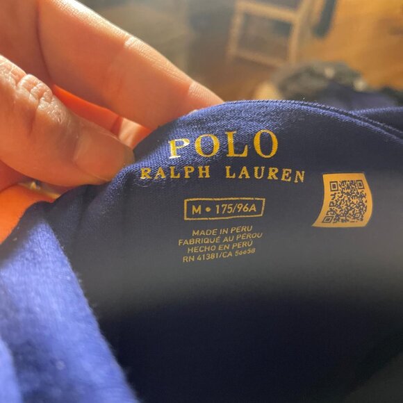 Ralph Lauren Blue Polo Sweater – Classic Fit - Picture 4 of 5